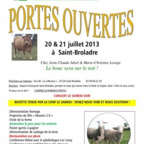 Contre le bouclage électronique obligatoire des moutons et brebis, les 20 et 21 juillet à Saint-Broladre Contre le bouclage électronique obligatoire des moutons et brebis, les 20 et 21 juillet à Saint-Broladre
