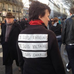 “ Je suis Rabelais, je suis Voltaire, je suis Charlie ”. N°667 “ Je suis Rabelais, je suis Voltaire, je suis Charlie ”. N°667
